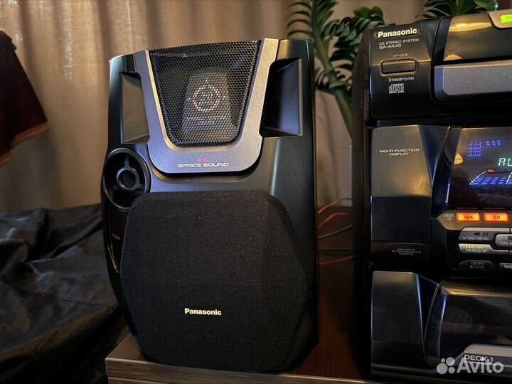 Мощный музыкальный центр Panasonic SA-AK40