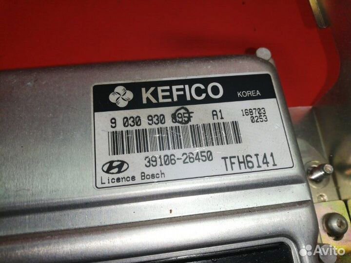 Блок управления двс Hyundai Getz TB G4EE 2006