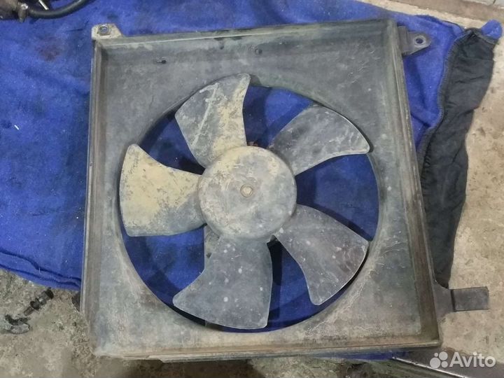 Вентилятор охлаждения дэу нексия