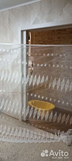 Комплект шторы и тюль бу