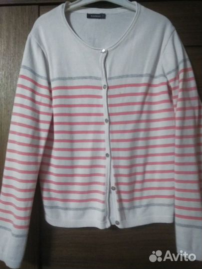 Кофта-кардиган белая,кофта малиновая