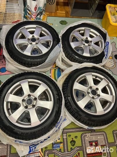 Pirelli ice zero 205 55 r16 на дисках