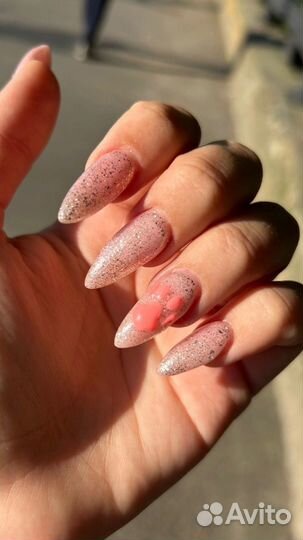 Маникюр, наращивание ногтей, покрытие гель лаком