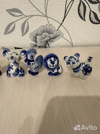 Статуэтки гжель