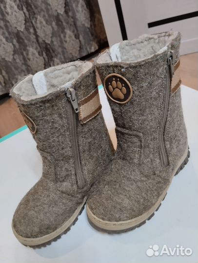 Валенки 25размер, б/у