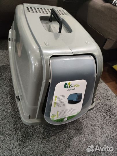 Закрытый лоток для кошек большой