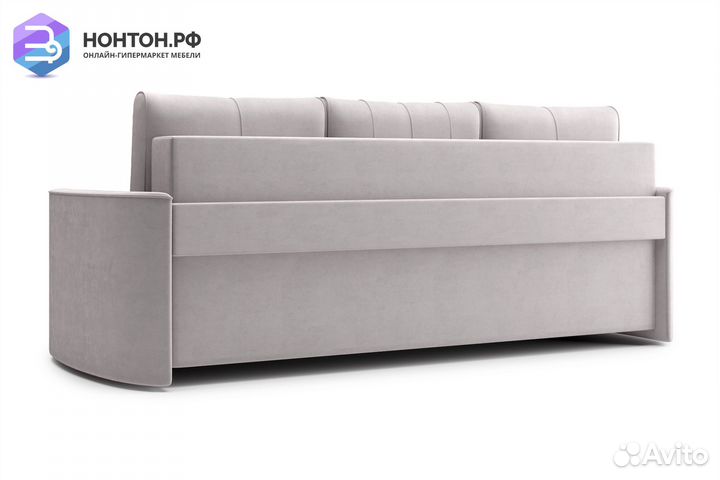 Диван еврокнижка Колибри 3-х местный бежевый