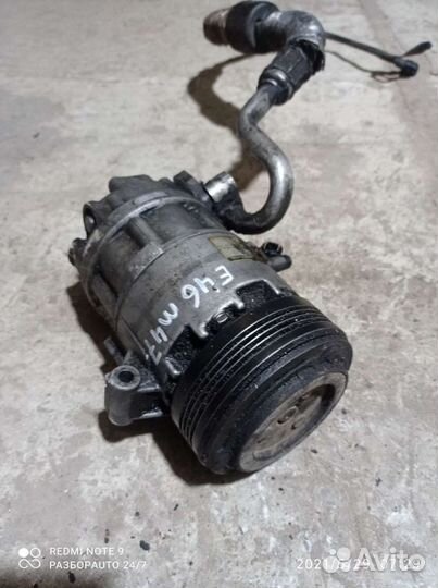 Компрессор кондиционера бмв е46 m47