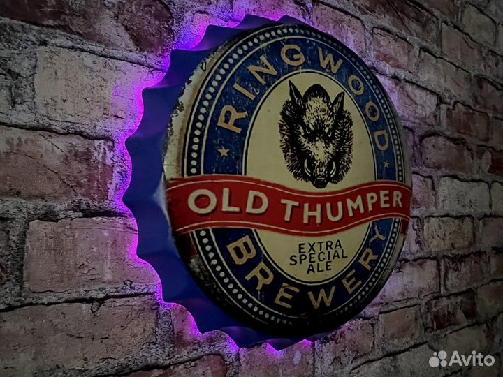 Декор на стену Old Thumper Beer