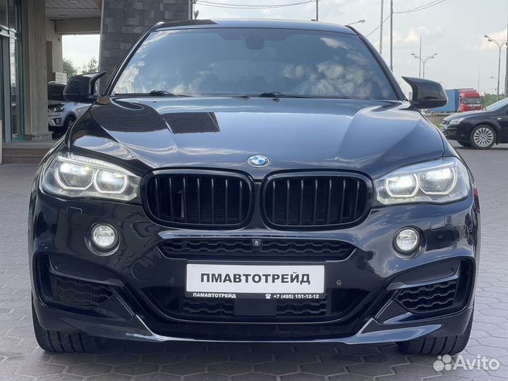 BMW X6 4.4 AT, 2015, 124 577 км