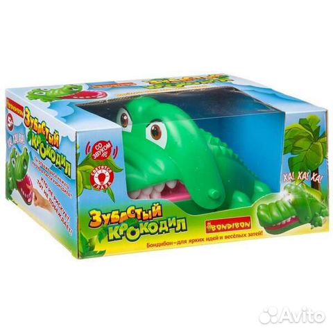 Настольная игра bondibon Зубастый крокодил