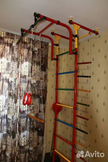 Детская шведская стенка металлическая
