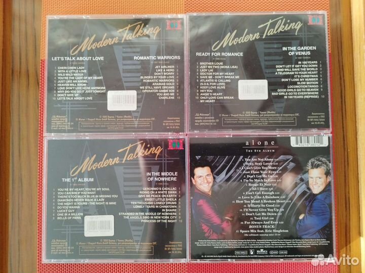 Modern Talking/Blue System cd