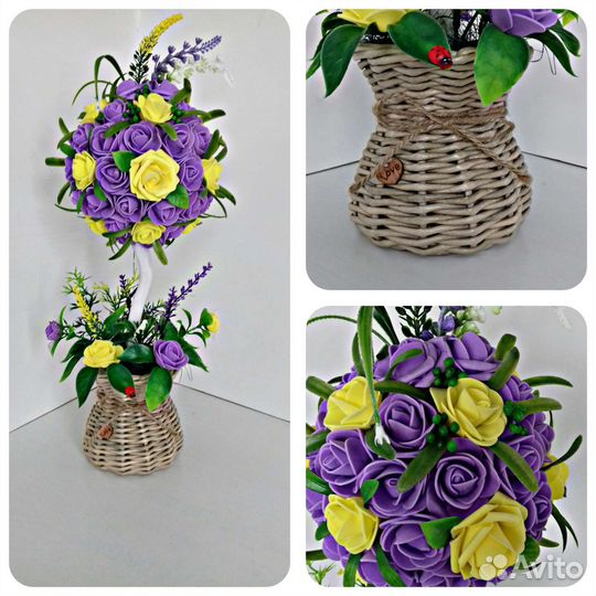 Цветочный топиарий