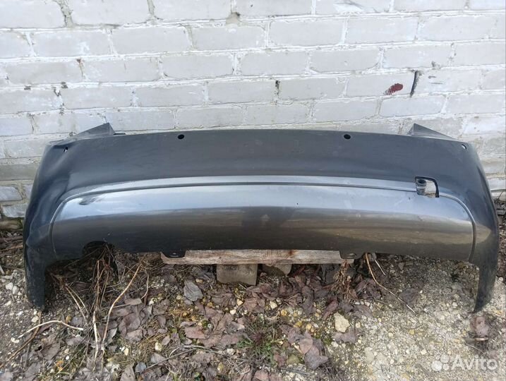 Задний бампер на chevrolet cruze