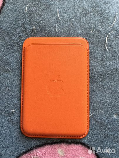 Кардхолдер Apple Leather Wallet with Magsafe