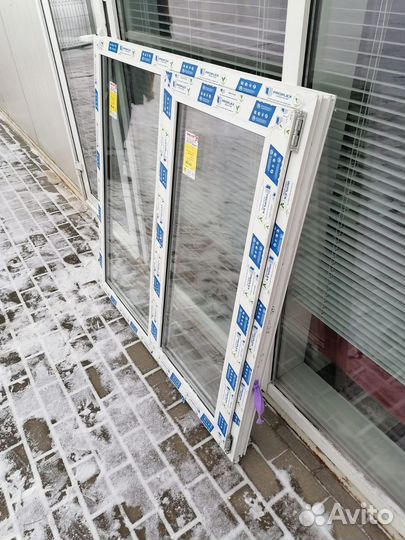 Готовые окна 100х100 пластиковые