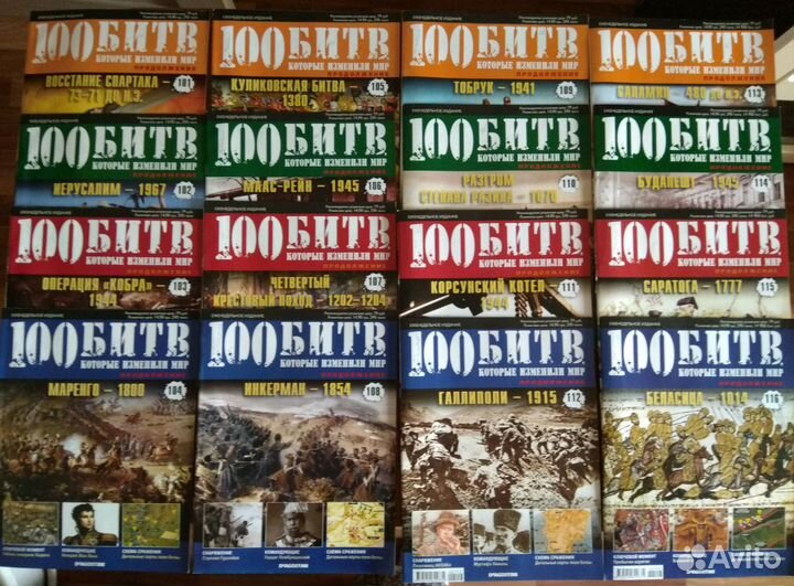 Журналы 100 битв