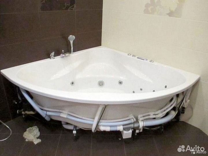 Сантехник с опытом. Монтаж раковины, душевой кабин