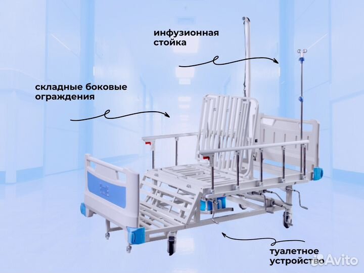 Кровать для лежачих больных