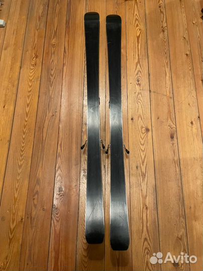 Горные лыжи Salomon 140 и палки Rossignol 70-105