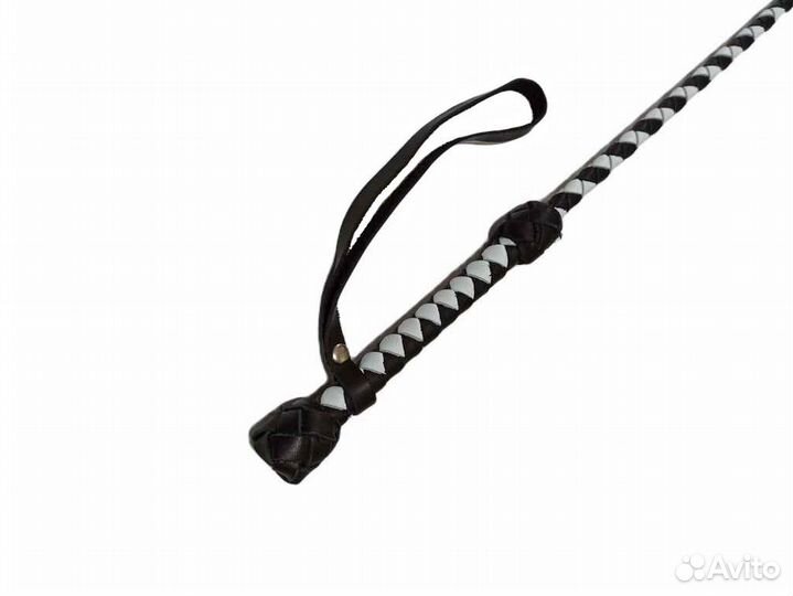 Стек / хлыст черно-белый