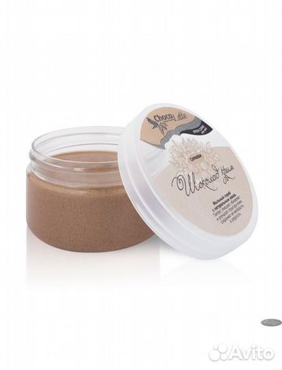 Мыльный скраб для тела скрабби шоколад-крим (с нат