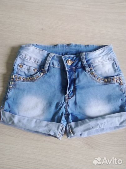 Шорты для девочки на рост 122 - 128