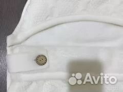 Конверт вязаный внутри плюш