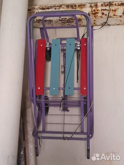 Санки с колесами,трансформер