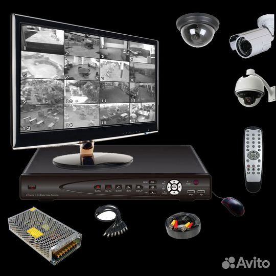 Видеонаблюдение монтаж и сервис