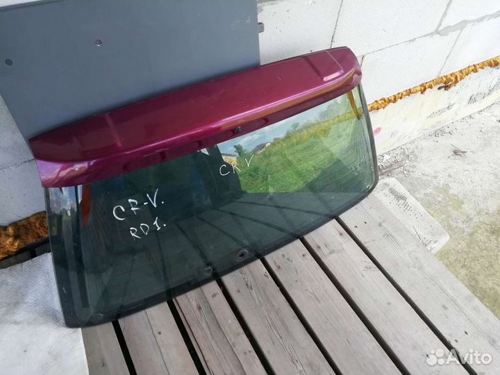 Стекло заднее хонда црв