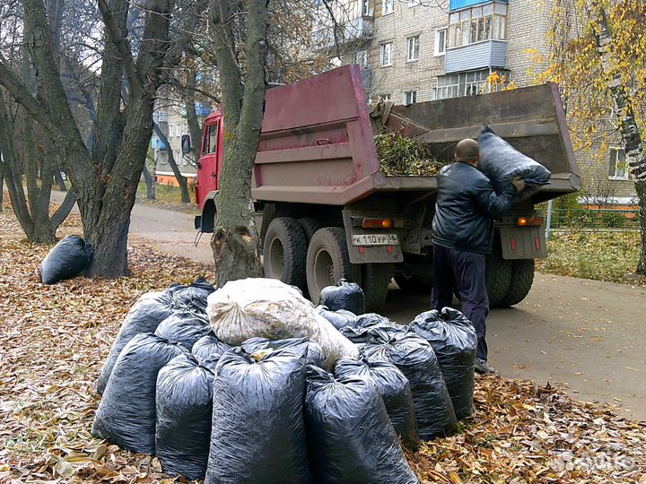 Услуги камаза по вывозу мусора