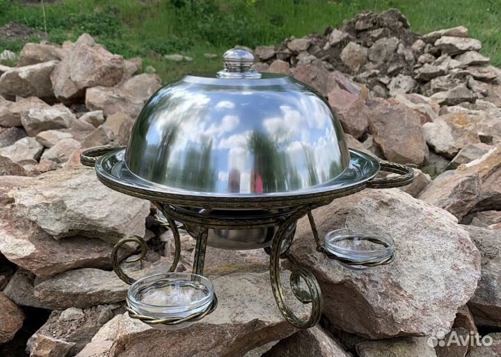 Садж Мармит настольный с подставкой на подарок