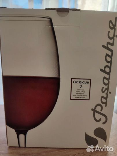 Бокалы для вина большие