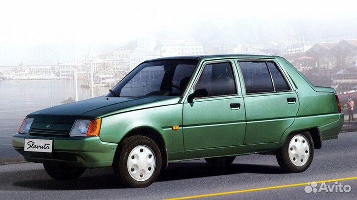 Передний бампер на Славуту