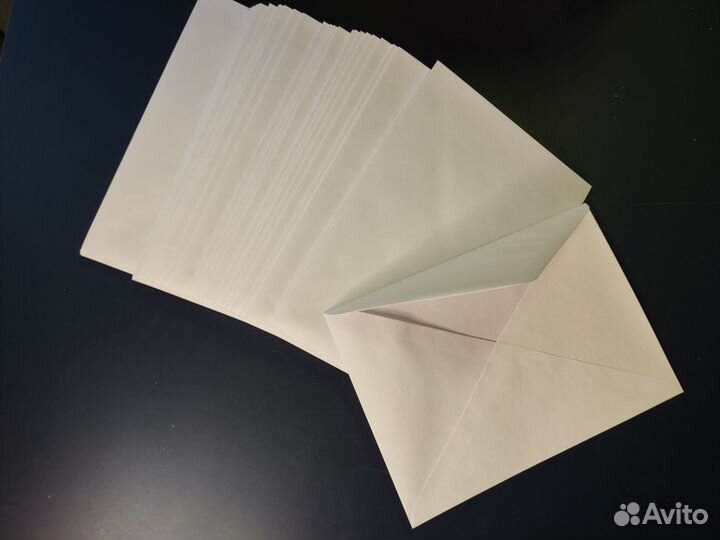 Конверт С5 белый новый 10 шт