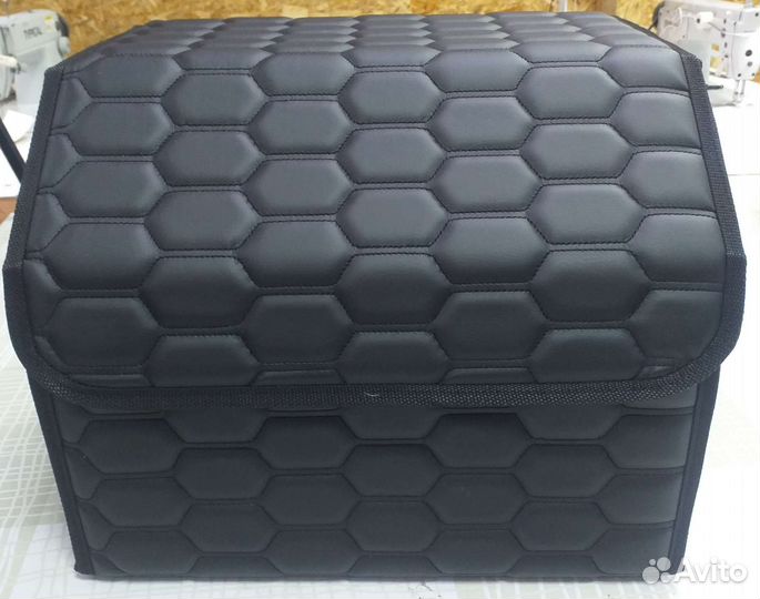 Органайзер в багажник автомобиля соты черный