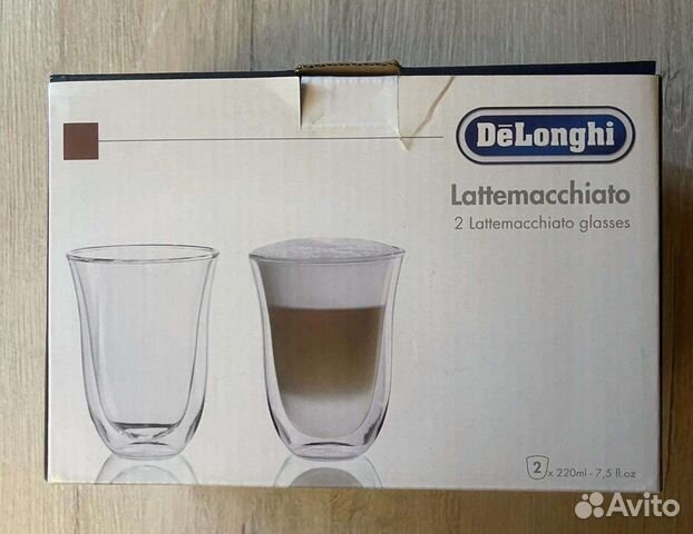 Чашки для латте DeLonghi