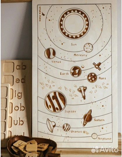 Пазл-вкладыш «Солнечная система»