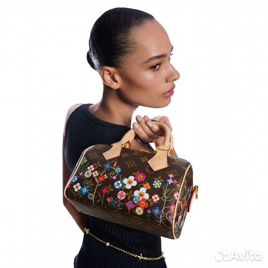 Сумка Louis Vuitton x Muralame speedy 20