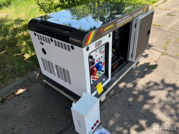 Электростанция дизельная 10 кВт G-power DG11000S3