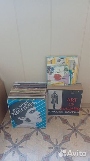 Коллекция виниловых пластинок+радиоприемник Selga