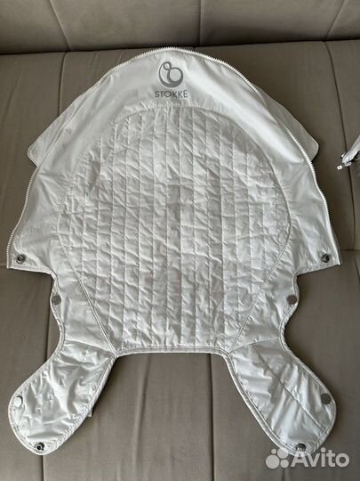 Stokke trailz зимний кит белый