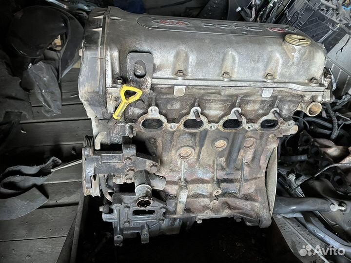 Двигатель в сборе на kia spectra 1.8