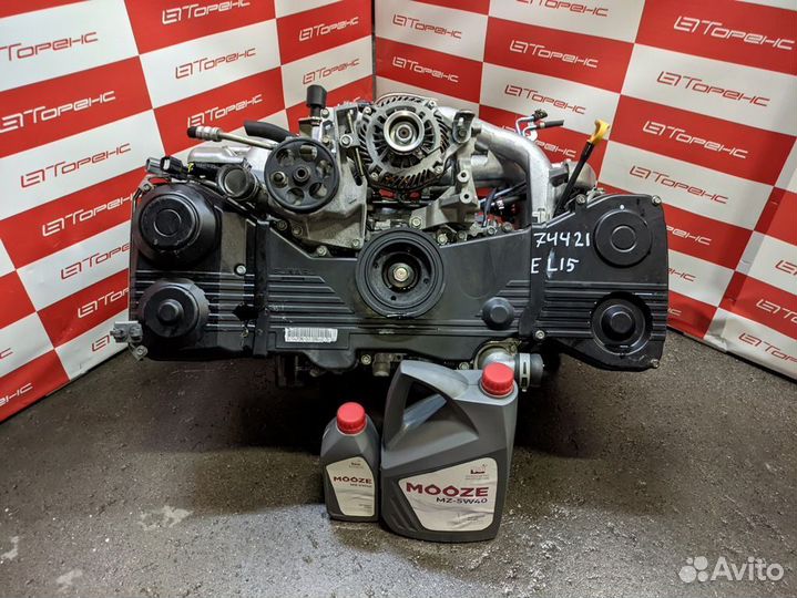 Двигатель EL15 на impreza