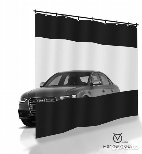 Шторы пвх для автосервисов