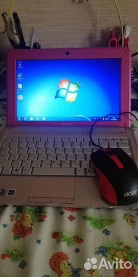 Нетбук sony vaio 21311v + Блок питания. Торг