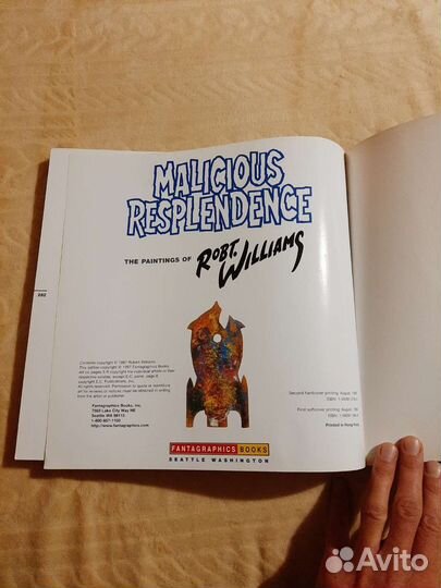 Книга Malicious Resplendence Robt. Williams