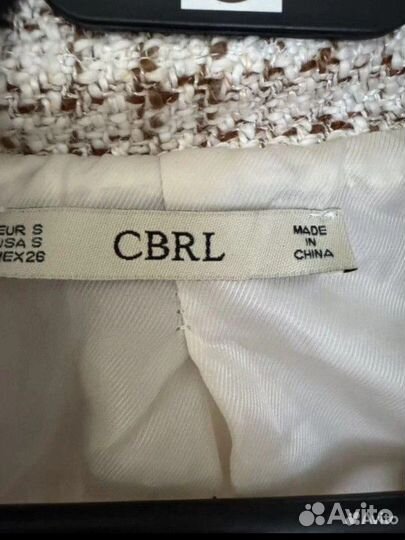 Пиджак твидовый